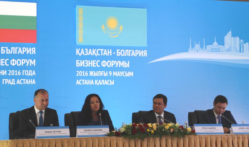  Министър Лиляна Павлова: Има сериозен потенциал за засилване на търговско-икономическите отношения между България и Казахстан