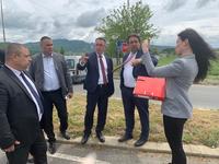 Министър Иван Шишков: Започваме проектиране и строителство на кръгово кръстовище при завод Теклас до Кърджали