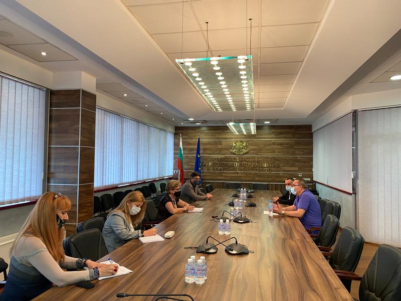Министър Комитова прие Стоян Беличев по негова молба