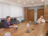 Министър Комитова обсъди изпълнението на водоснабдителен проект в с. Георги Добрево