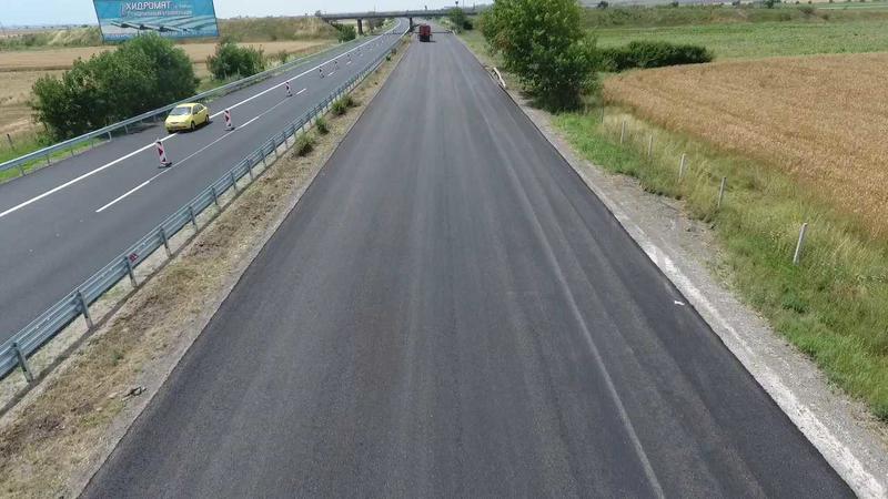 Днес завършва ремонтът на 22 км участък от АМ „Тракия“ между Пловдив и Стара Загора (снимки) - 1