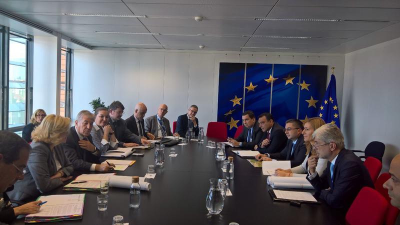 Minister Nankov met European Commissioners Corina Cretu and Karmenu Vella - 2