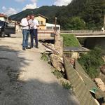 Зам.-министър Йовев инспектира свлачищата в Община Девин