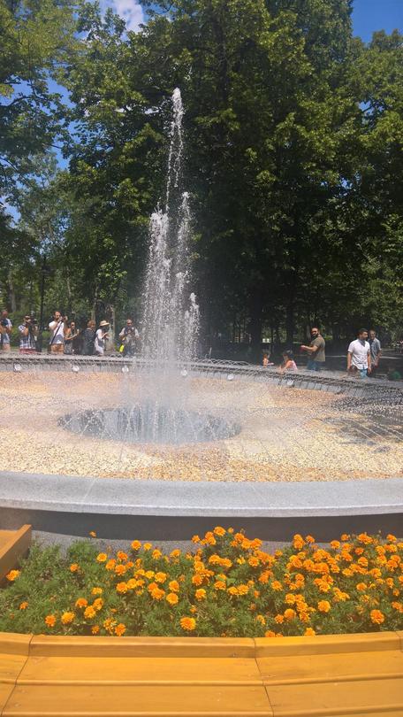 Премиерът Бойко Борисов, министър Николай Нанков и кметът Димитър Николов откриха обновения Приморски парк в Бургас - 16