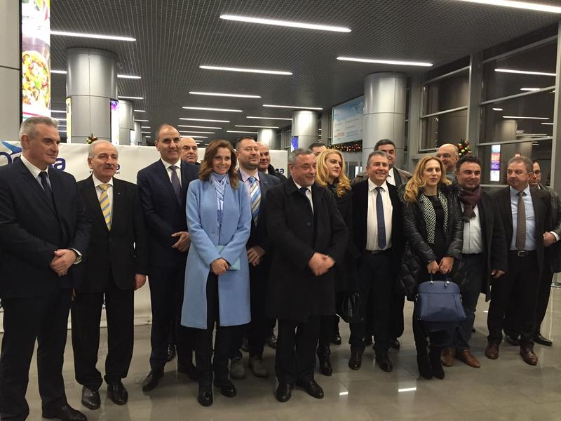 Заместник – министър Йовев се включи в делегацията, участваща в първия редовен полет София – Одеса – София - 1