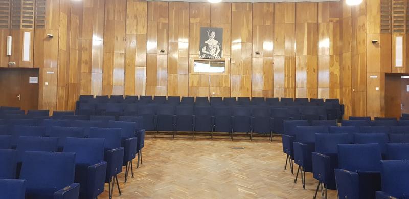 The Katya Popova Concert Hall in Pleven is being renovated under
