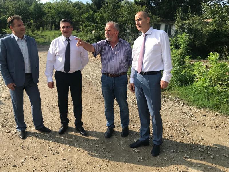 Министър Нанков инспектира ремонта на пътя Велико Търново – Арбанаси -  Горна Оряховица - 4