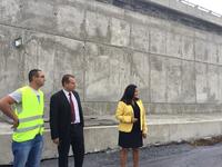 Министър Лиляна Павлова направи внезапна проверка на строителството на Западната дъга на Софийски околовръстен път