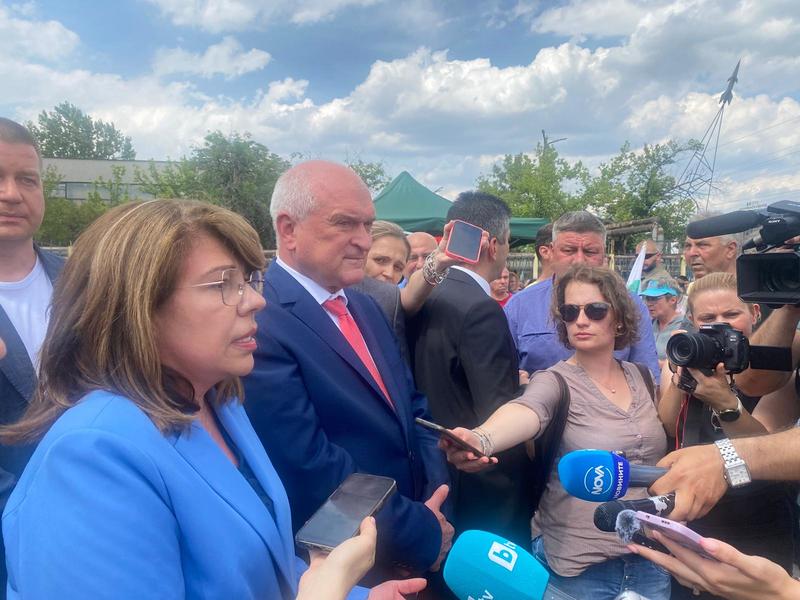 Министър Коритарова: От вторник започва основният ремонт на третокласния път Мъдрец - Гълъбово - 1