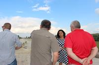  Министър Павлова инспектира строителството на пътен възел Шумен-Белокопитово