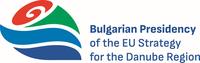 Stylized rose is the symbol of the Bulgarian Presidency of the EU Strategy for the Danube Region