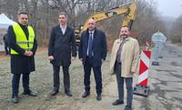 Замeстник-министър Николай Найденов даде начало на основния ремонт на близо 25 км от пътя Босна – Визица