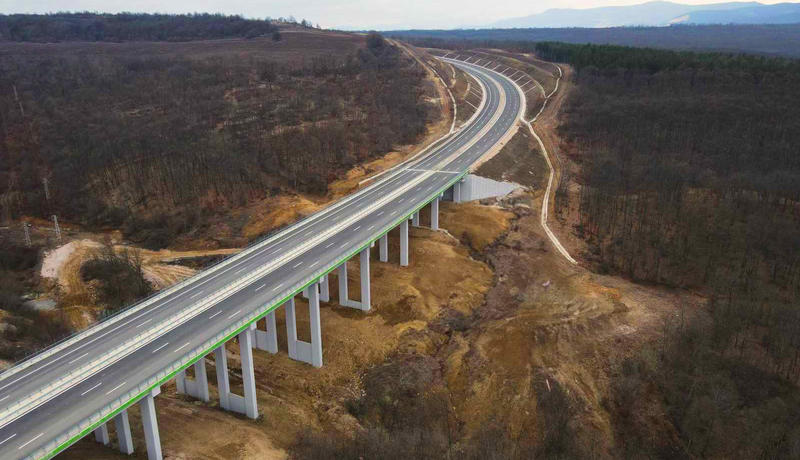 Движението по новия 13,6 км участък Макреш - Бела от пътя Видин – Ботевград ще бъде пуснато на 5 март - 15