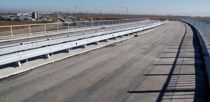 Премиерът Бойко Борисов  и министър Лиляна Павлова инспектираха строителството на Северната скоростна тангента - 5