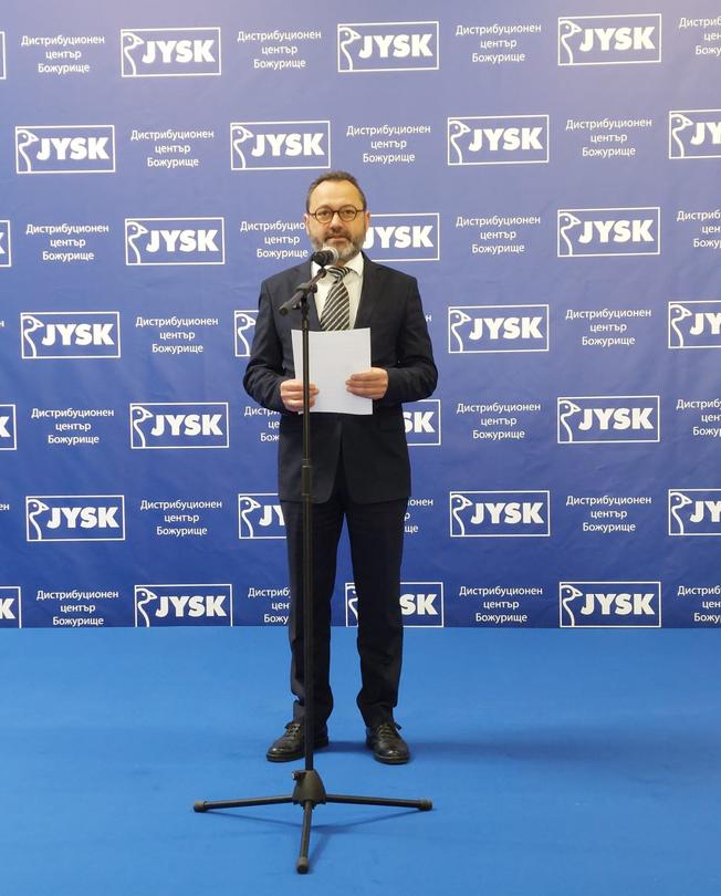 Министър Найденов участва в старта на строителството на нова високоавтоматизирана складова база в Божурище - 1