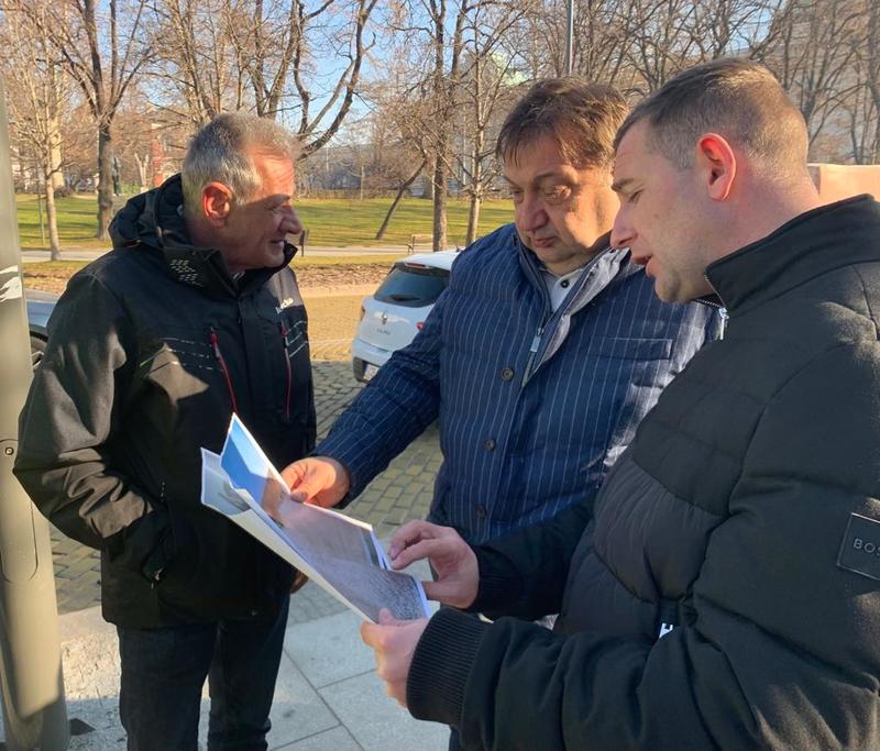 Министър Иван Шишков след инспекцията на жълтите павета в София: Проблемите се решават тогава, когато се признават - 6