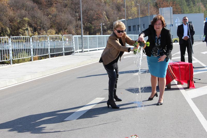 Откриване на нов мост над река Бели Осъм в Троян