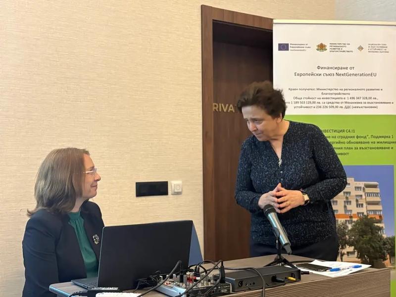 Deputy Minister Dora Yankova: 585 blocks financed by the MRDPW under the Recovery and Resilience Plan will be renovated by the end of June - 1