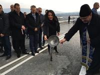 Премиерът Бойко Борисов и министрите Лиляна Павлова и Ивайло Московски  откриха обходния път на Монтана