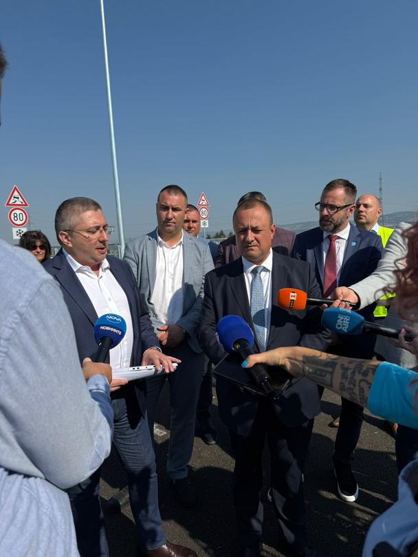 Министър Иванов: Цялата магистрала „Европа“ ще бъде пусната в експлоатация до средата на месец септември