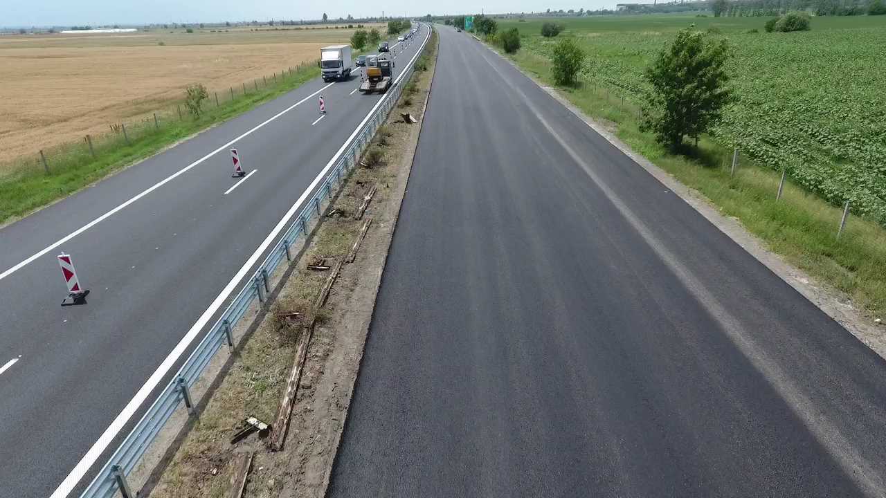 Dnes Zavrshva Remontt Na 22 Km Uchastk Ot Am Trakiya Mezhdu Plovdiv I Stara Zagora Snimki Mrrb